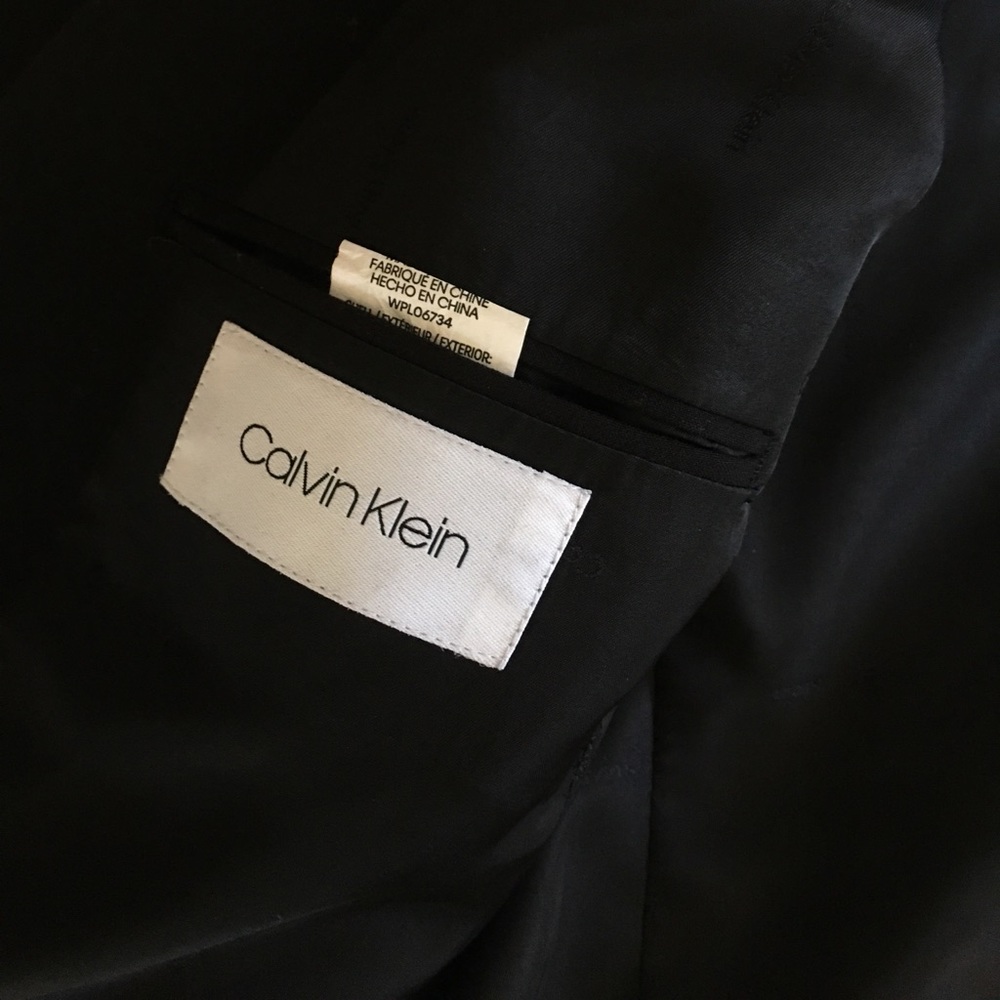 Black Calvin Klein Boys Blazer Size 16